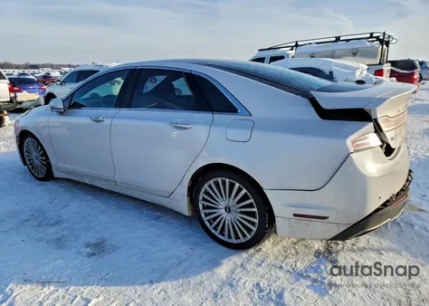 2017 Lincoln Mkz Reserve from USA, damaged, VIN 3LN6L5F96HR605409